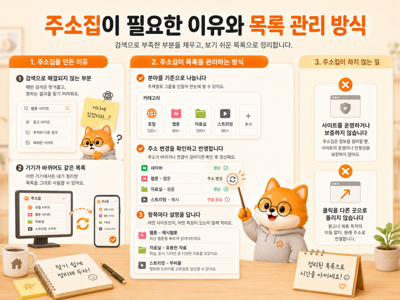 주소집 소개